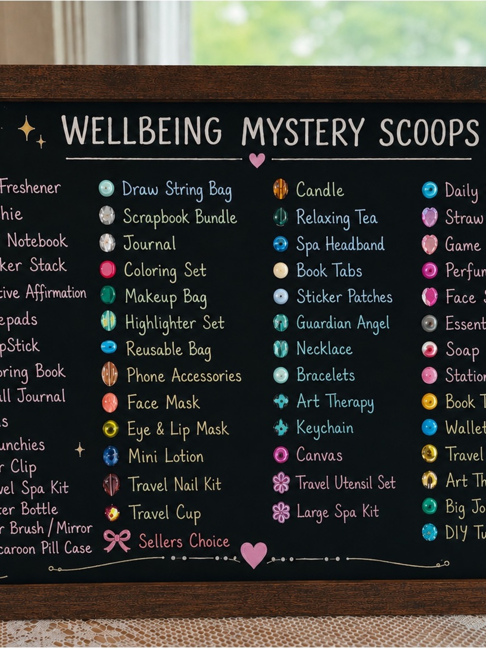Wellbeing Mystery 1 Scoop